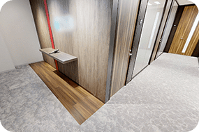 一般的なオフィスの受付・会議室など